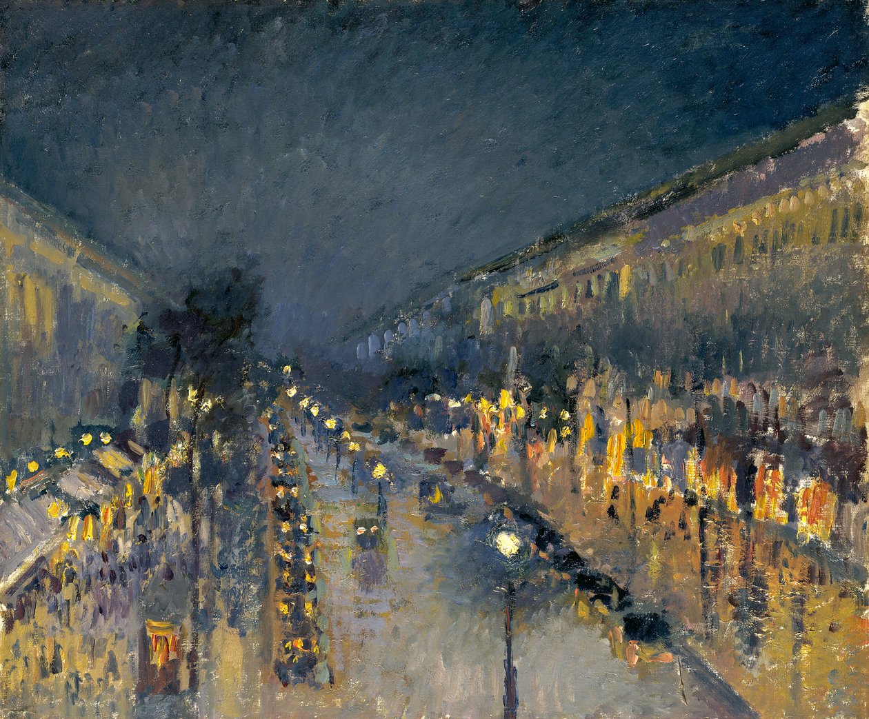 夜の大通りモンマルトル、1897